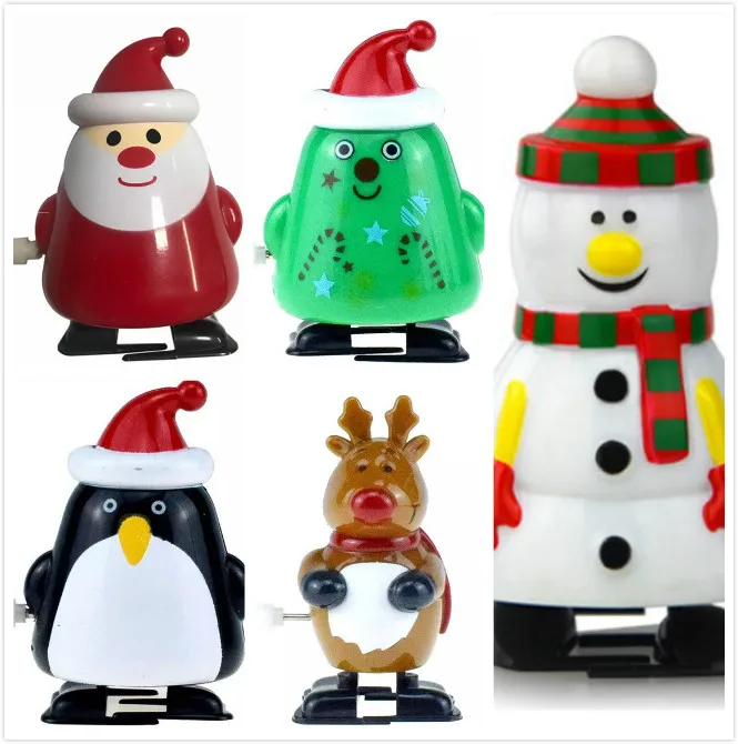 Рождественский Декор подарок забавные игрушки детские рождественские часы