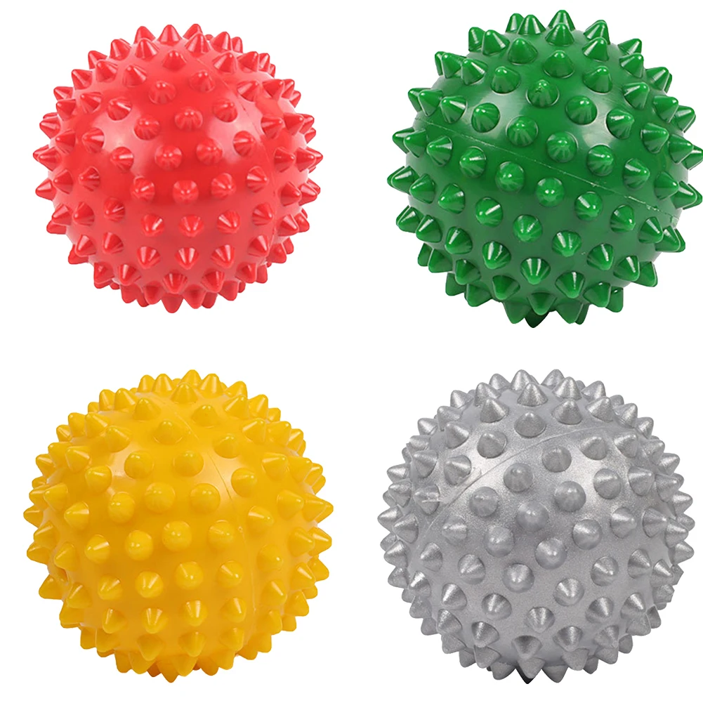 

6.5/6.8cm Durable PVC Spiky Massage Ball Trigger Point Sport Fitness Hand Foot Pain Relief Plantar Fasciitis Reliever Hedgehog