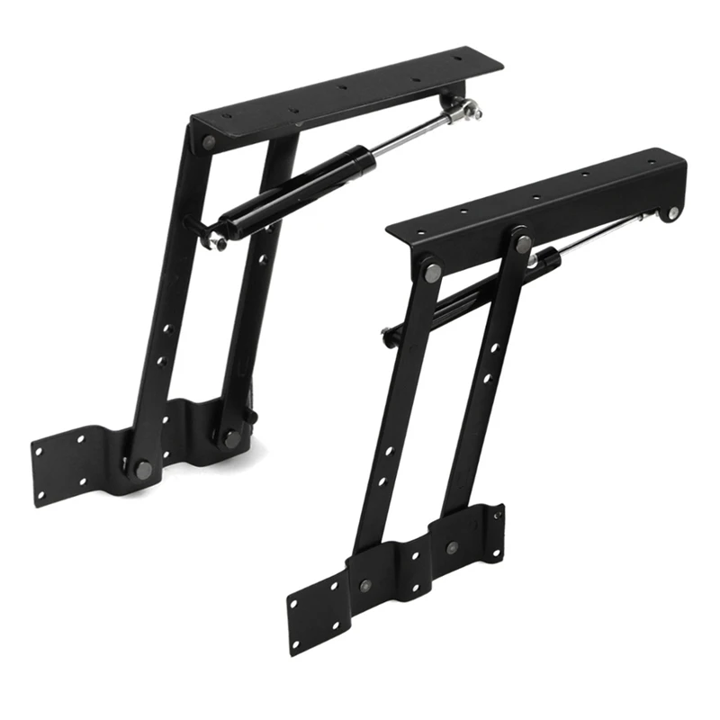 

2pcs Folding Spring Tea Table Hinge Furniture Lift Up Top Mechanism Hardware Lifting Rack Shelf for Coffee Computer Table-50