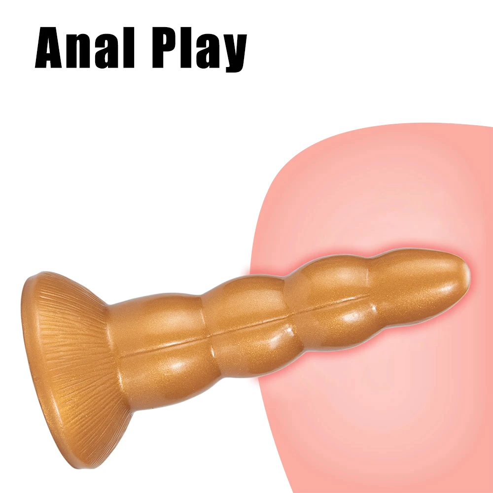 Эротический силиконовый фаллоимитатор Gode Sodomie массажер простаты секс-шоп