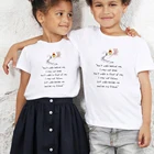 Футболка с Винни-пухом, детская модная хипстерская футболка в стиле поп-Харадзюку, в стиле панк, милая детская футболка с медведем-пухом для братьев и сестер