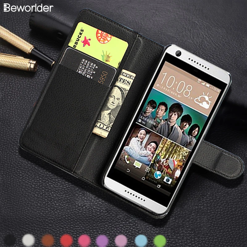 Beworlder Чехол бумажник из искусственной кожи чехол для htc Desire 820 826 816 728 626 620 616 516 510 500