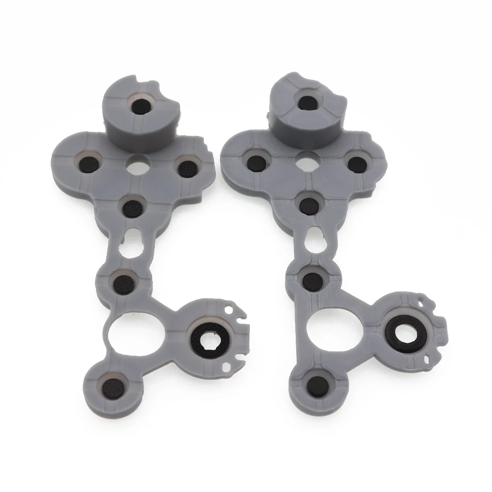 3 шт. серый кремниевый проводящий резиновый кнопка для Xbox One S контроллер D Pad |