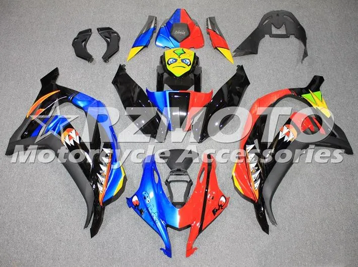Комплект обтекателей из АБС пластика для Kawasaki Ninja ZX 10R 2016 2017 2018 16 17 18 19|Полные
