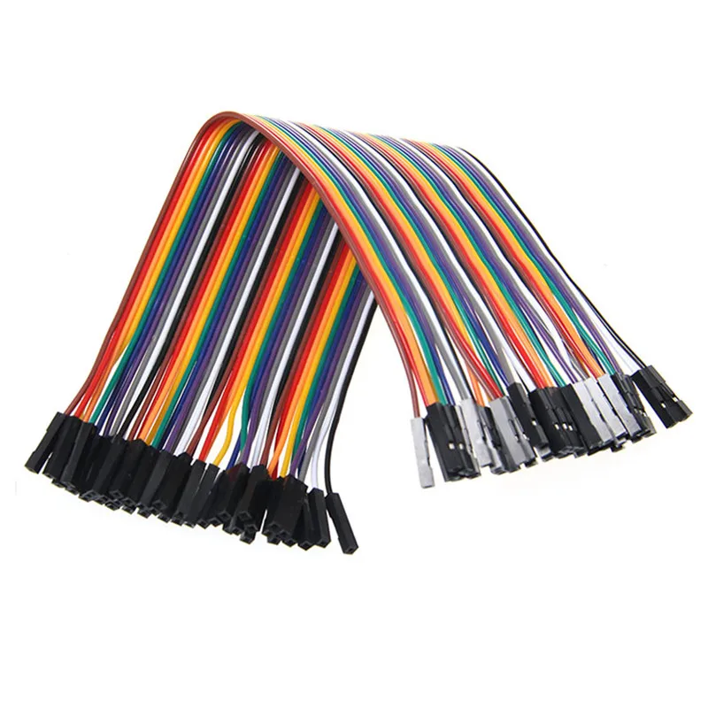 40Pin 20 см Dupont line male to + female и Перемычка провода кабели|Монтажный жгут| |