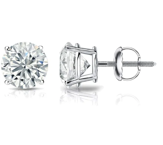 

KIJIJI Moissan Diamond Stud Earrings