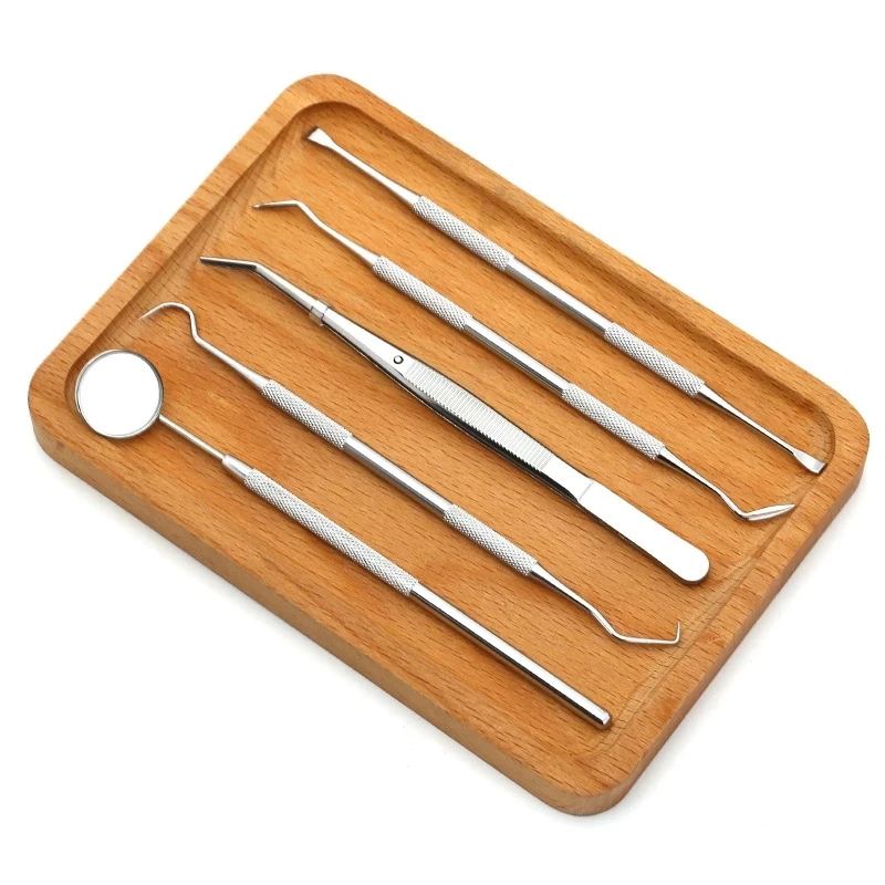 

3PCS/SET Stainless Steel Dental Mirror Dental Tool Set Mouth Mirror Dental Kit