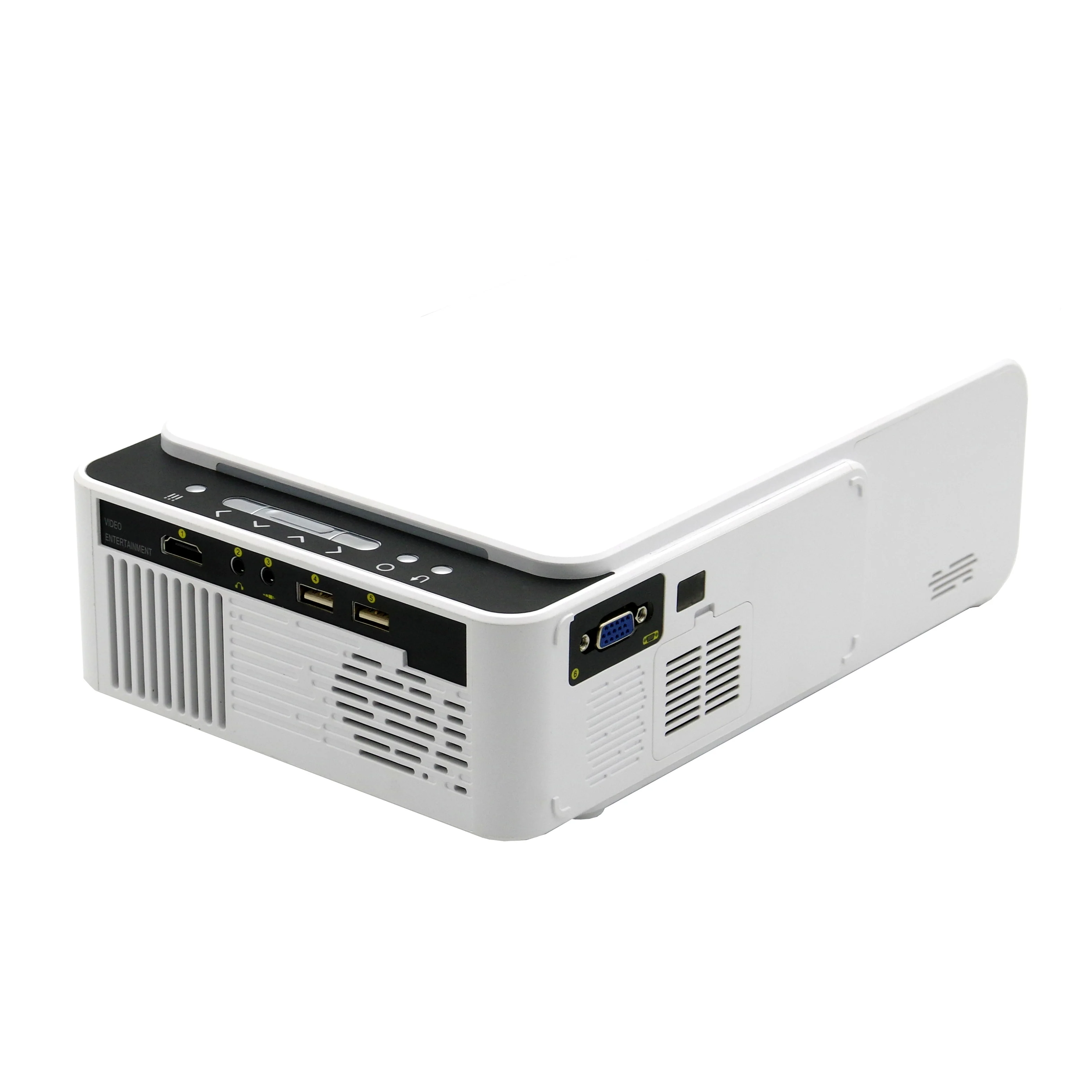 ALSTON T5 полный светодиодный hd проектор 2500 люмен HDMI USB 1080p портативный фильмов