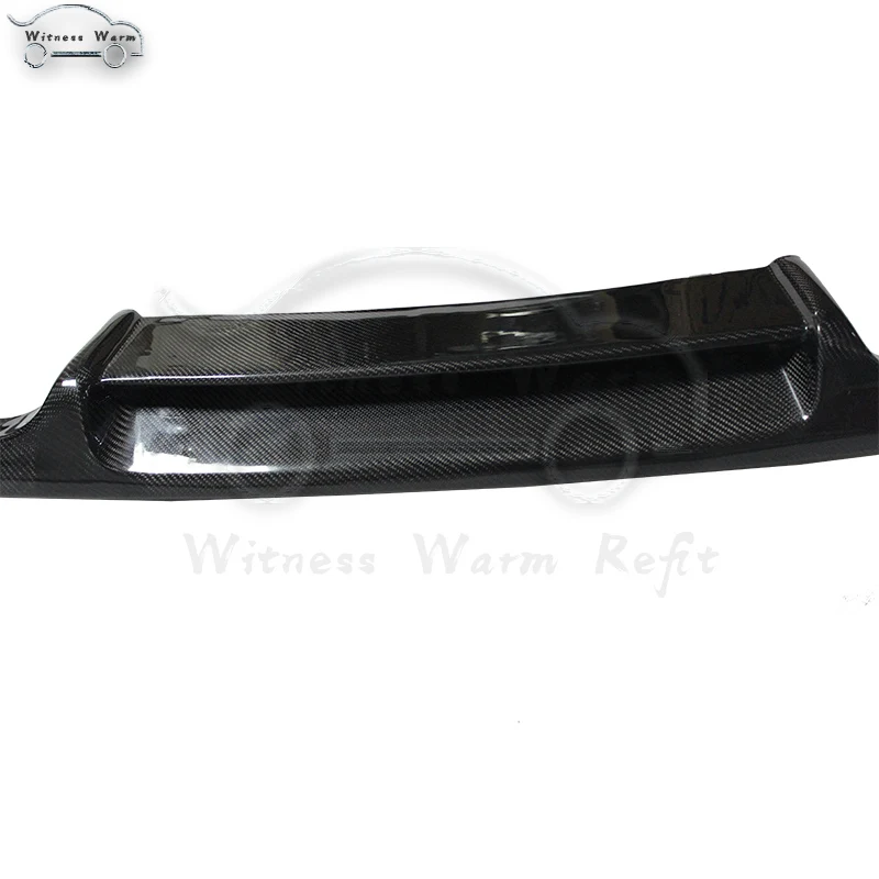 Углеродное волокно Автомобильный задний бампер диффузор спойлер для Volkswagen Scirocco