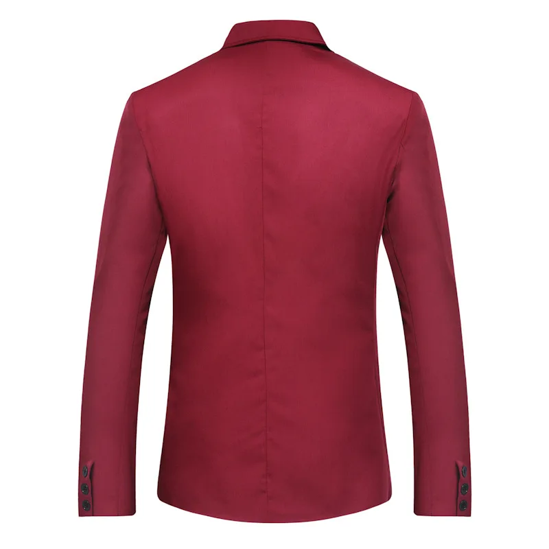 Мужской облегающий пиджак на одной пуговице Новинка осени 2022 повседневный