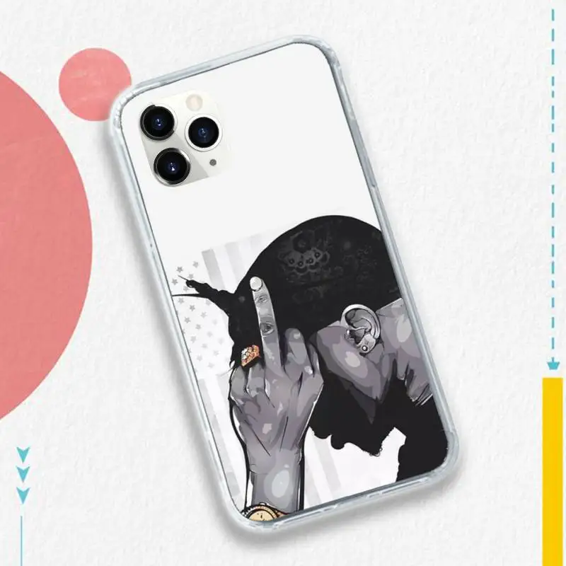 

2pac tupac Rapper pattern Phone Case for iPhone 11 12 pro XS MAX 8 7 6 6S Plus X 5S SE 2020 XR