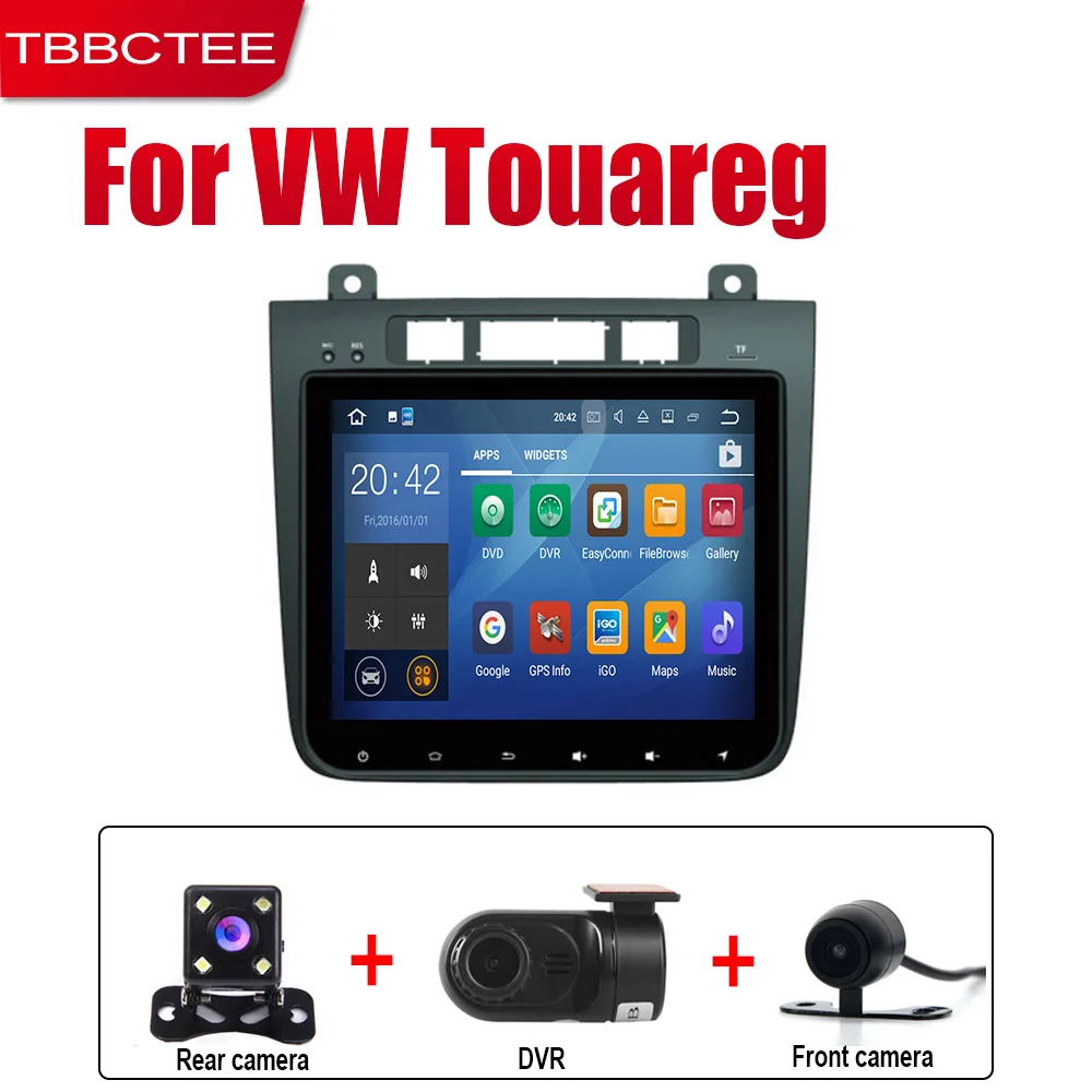 Extre Items TBBCTEE Авто плеер gps навигация для Volkswagen Touareg 2010~ автомобильное мультимедиа андроид экран системы радио стерео - Цвет: Extre Items