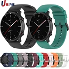 Ремешок силиконовый для Huami Amazfit Gtr 22e47 ммPaceStratos 3 2, спортивный браслет для часов gtr2 gt 2 Pro 46 мм, 22 мм