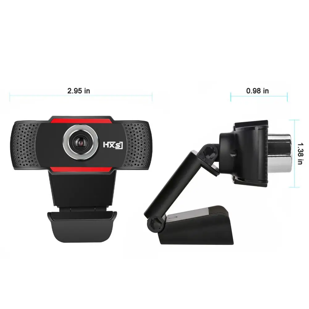 S80 HD Webcam With Noise Reduction Microphone 1080p Mini Computer Camera For Living Streaming 360 Degrees Head Rotation | Компьютеры и