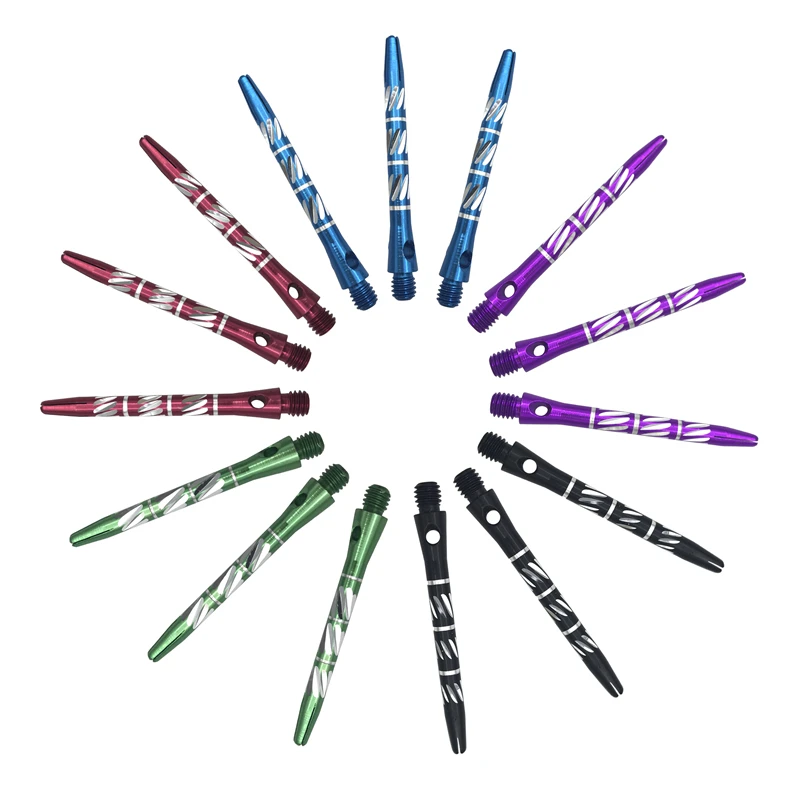 

New New 3Pcs Chromatic Darts Shafts 45mm Aluminium Alloy Material Shaft Dart Accessories Throwing Toy Darts Shafts