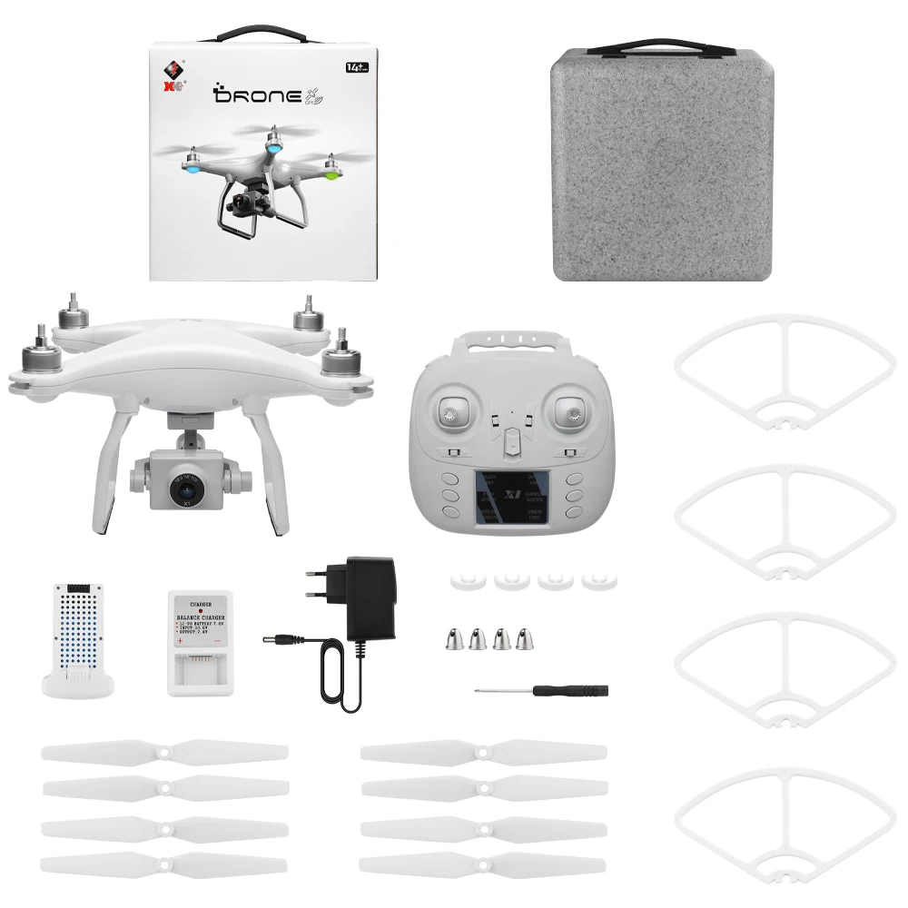 

WLtoys XK X1 Drone with Camera 1080P 2-Axis Self-stabilizing Gimbal 5G Wifi FPV GPS Brushsss Motor Live Video RC Quadcopter