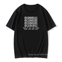 men 0100 binary t shirt code geek nerd tech computing slogan present funny gift 123t retro t shirts round neck top tees