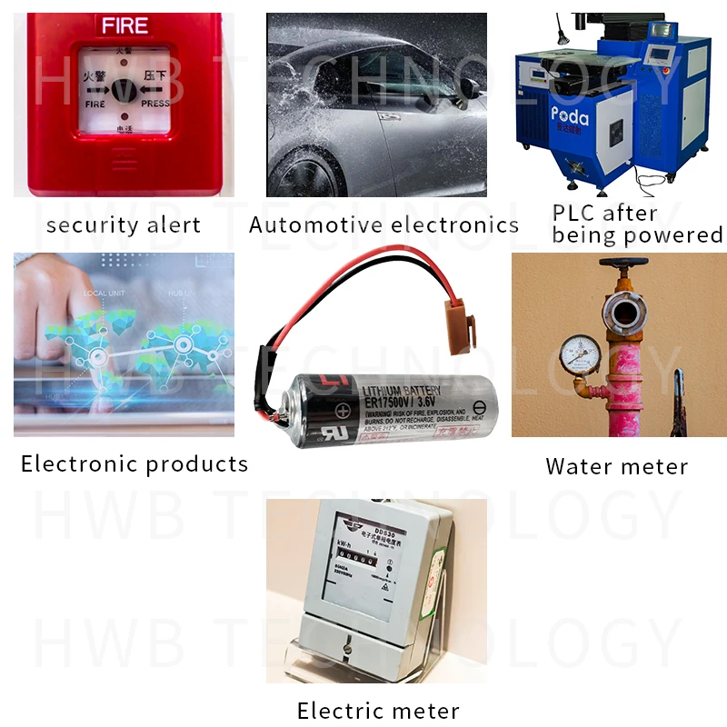 5 шт./лот 100% Новый оригинальный литиевый аккумулятор для TOSHIBA ER17500V 3 6 V PLC с