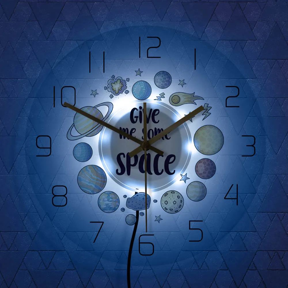 Забавный астрономический светодиодный светильник Дайте мне немного