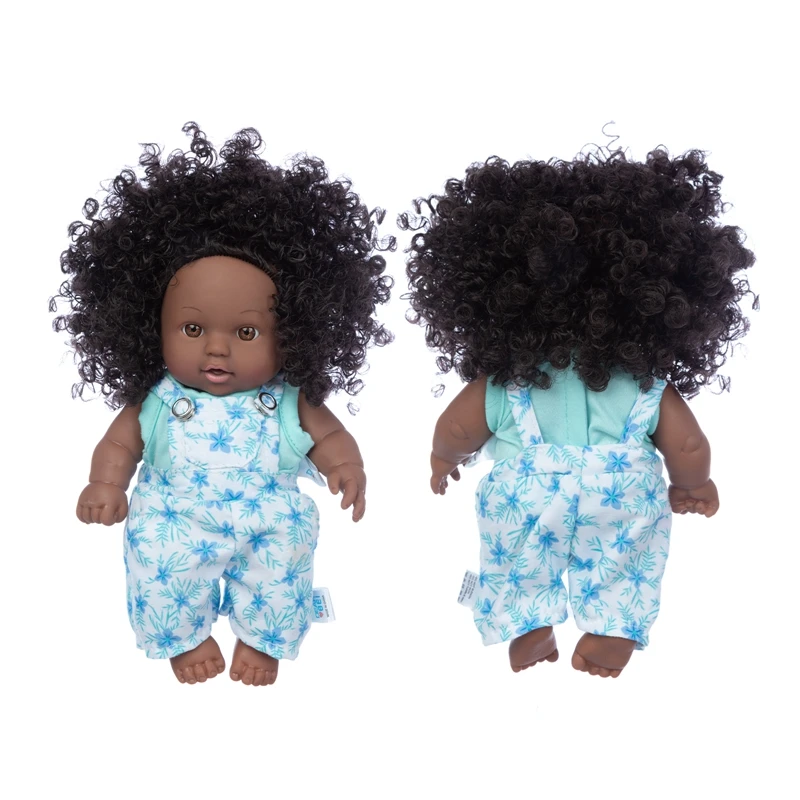 

Blue Suit 20cm Full Body SIlicone Reborn Babies Doll Bath Toy Lifelike Newborn Baby Doll