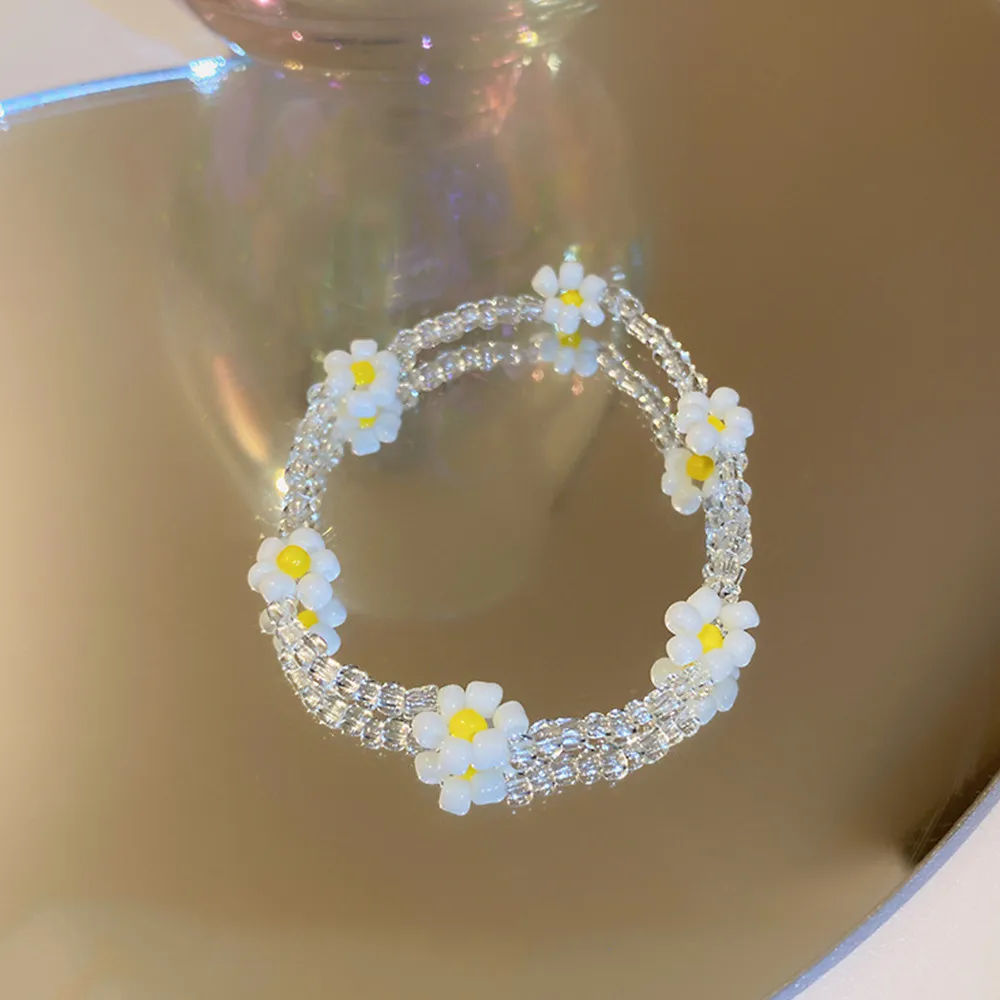 Новинка 2021 корейские разноцветные браслеты-цепочки для женщин HangZhi украшения