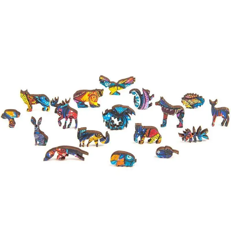 

Wooden Jigsaw Puzzles Mysterious Owl Puzzle Interactive Puzzle Wooden Christmas Gifts Games Educational Gift Toy Kids For A K9H2