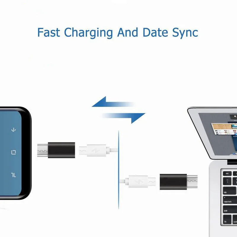 5 шт./лот Type C к адаптеру Micro USB разъем для зарядки данных конвертер Тип 3 1 Для Samsung S9