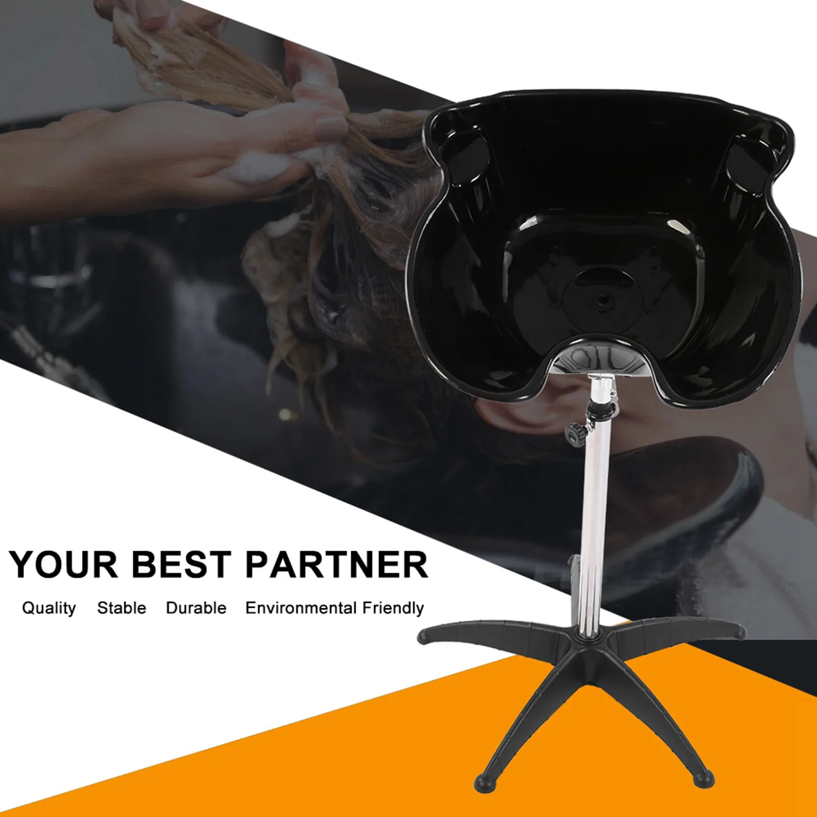 Портативная раковина для волос передвижной шампунь лечения парикмахерской из