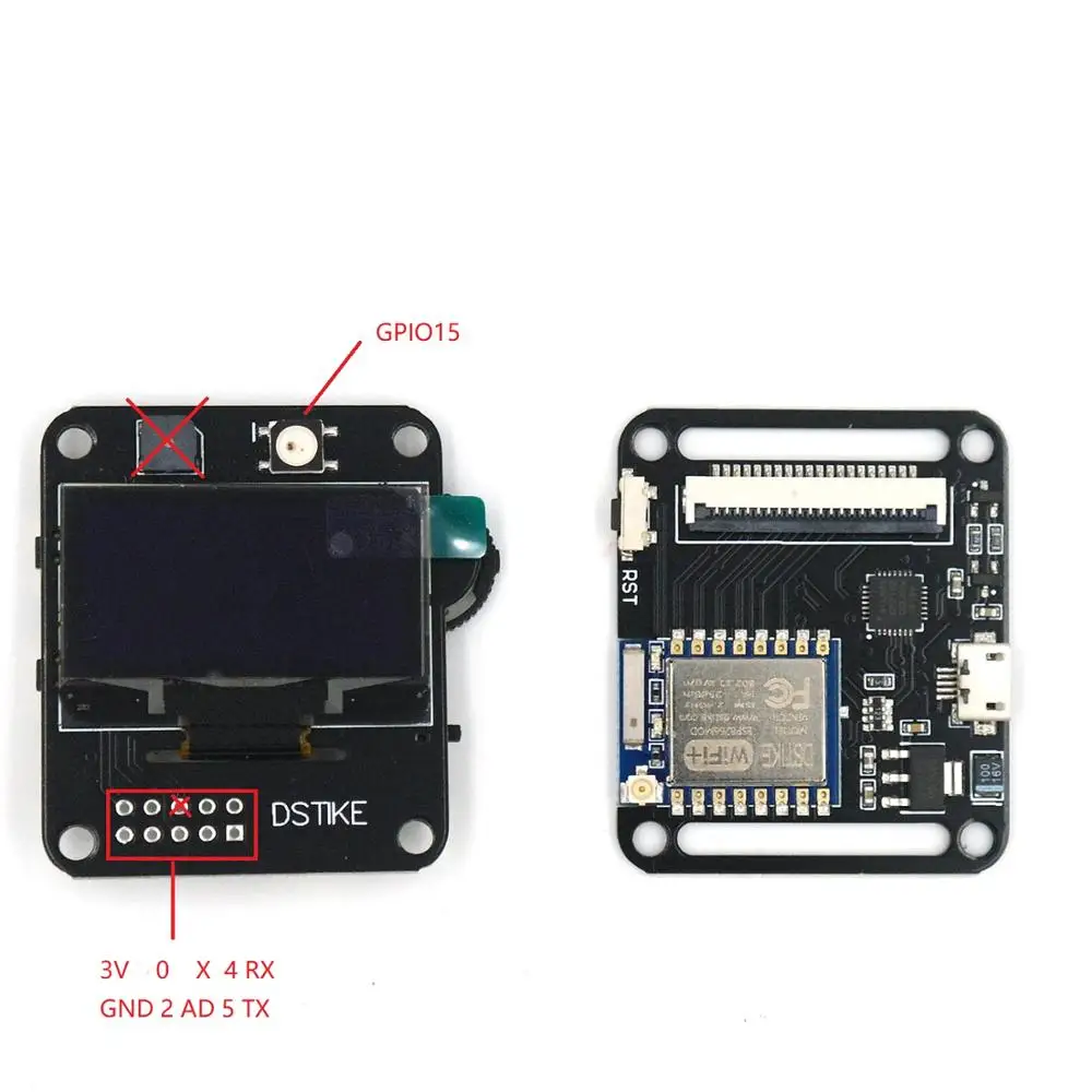 DSTIKE Deauther Watch ESP8266 ESP Development Board Wristband Wifi Deauth | Электроника
