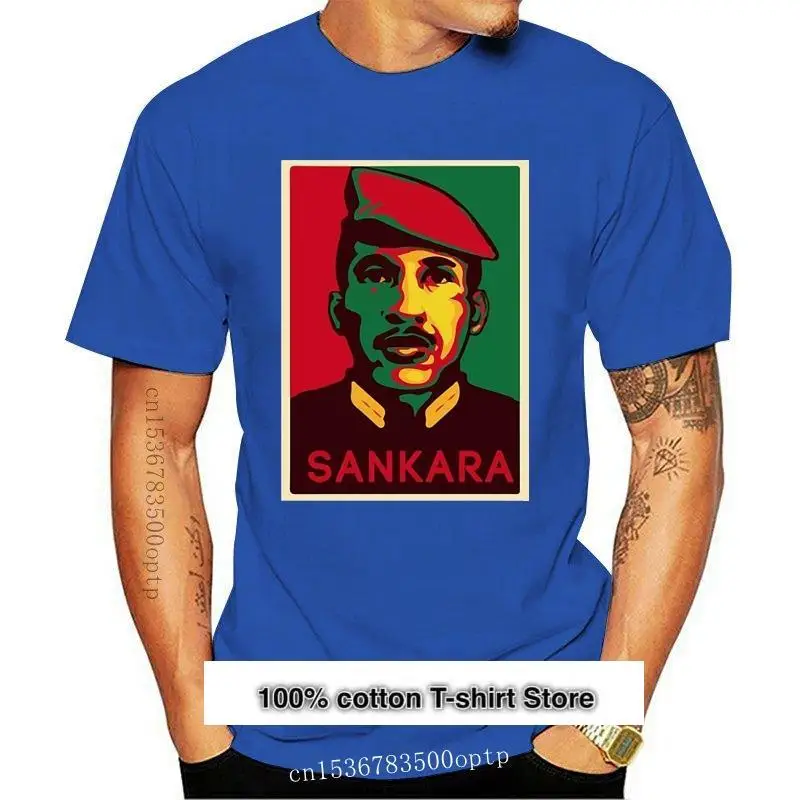 

Camiseta divertida para hombre, Camiseta estampada de Thomas Sankara, nueva