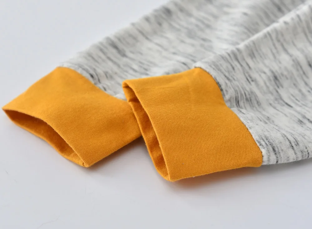 Модная одежда для новорожденных мальчиков комплект из 3 предметов футболка с