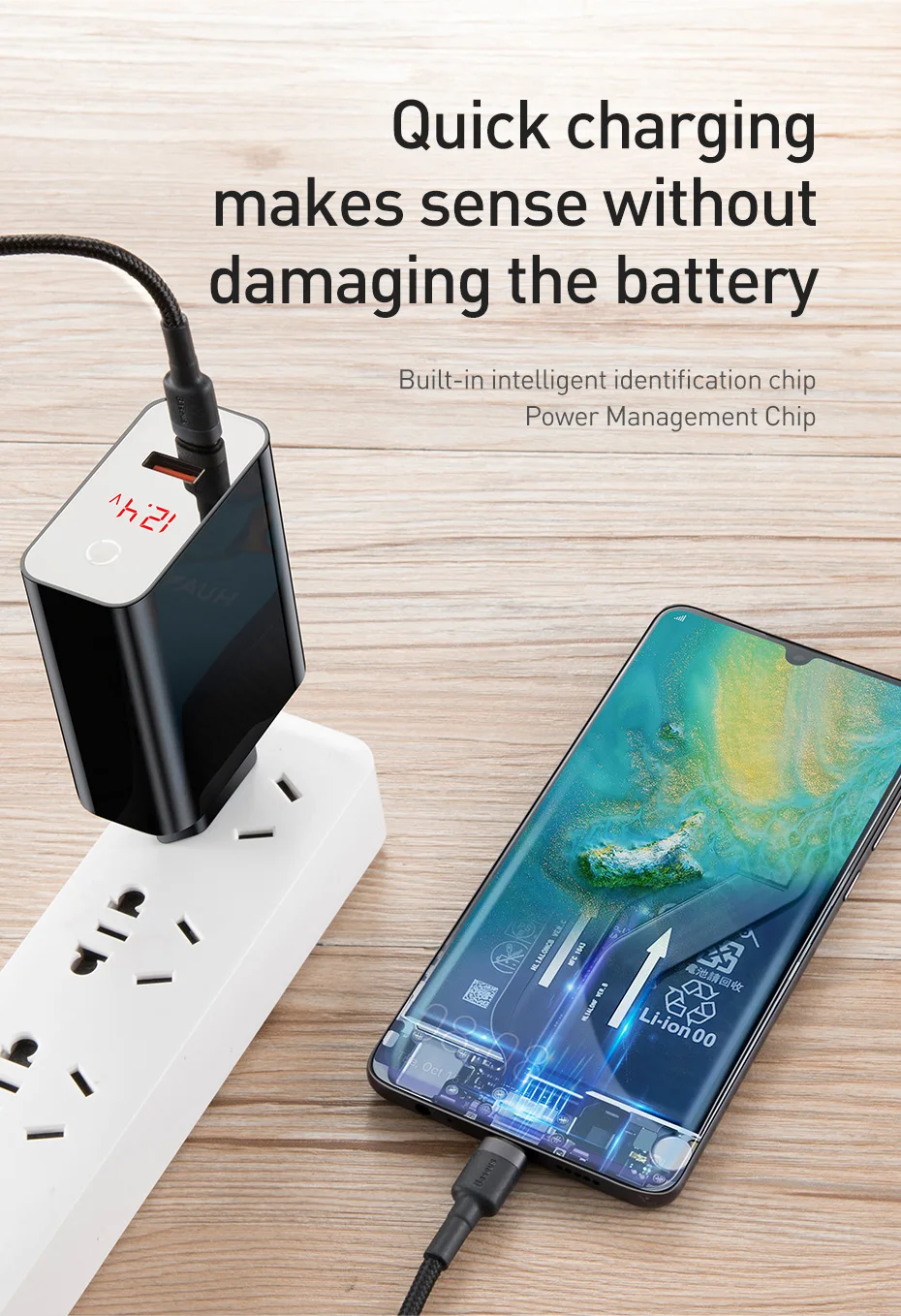 Baseus Quick Charge 4,0 3,0 USB зарядное устройство для iPhone 11 Pro Max samsung huawei мобильный телефон QC4.0 QC3.0 QC type C PD быстрое зарядное устройство