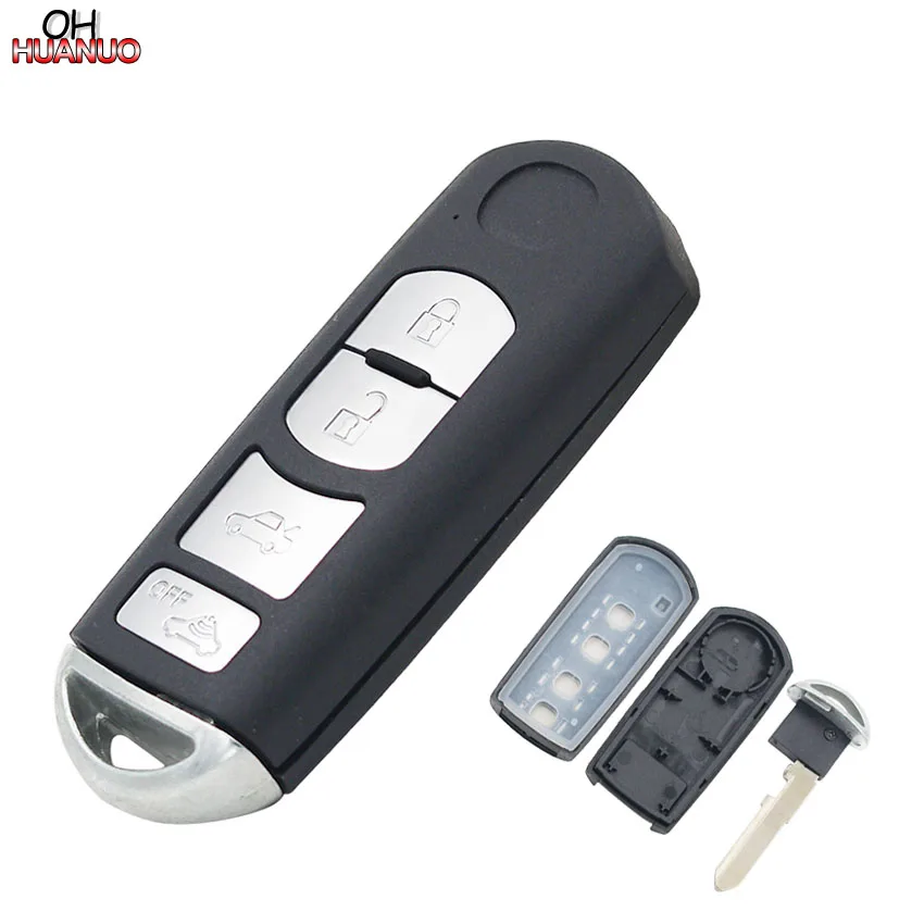 4 кнопки сменный корпус дистанционный ключ чехол для Mazda M3 5 6 CX 7 9|fob|fob casefob key |