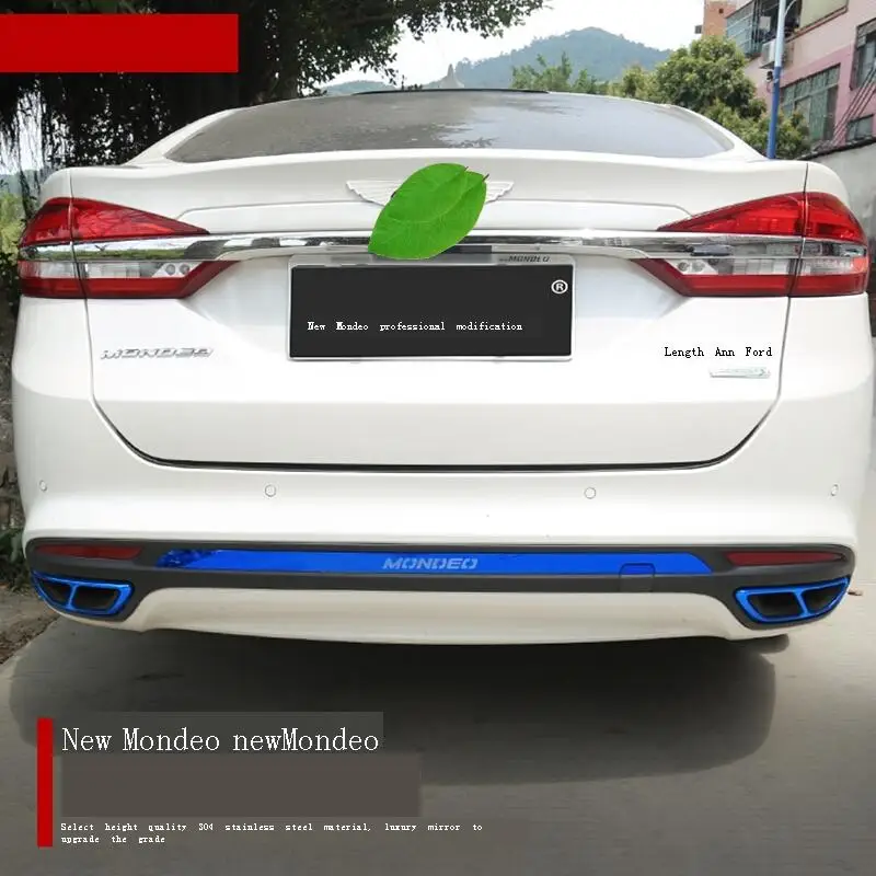 

Samochodowe Accessori Auto Decoration Exterior Accessories Car Sticker Rear Bumper 2013 2014 2015 2016 2017 2018 FOR Ford Mondeo