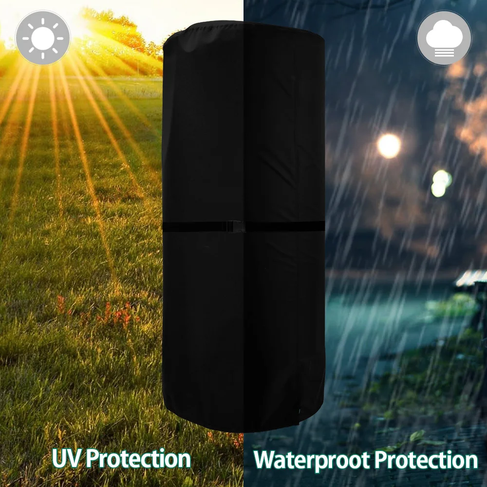 Garden Gas Patio Heater Cover Polyester Waterproof Furniture Protector Easy to Clean And Store All-Purpose Covers |