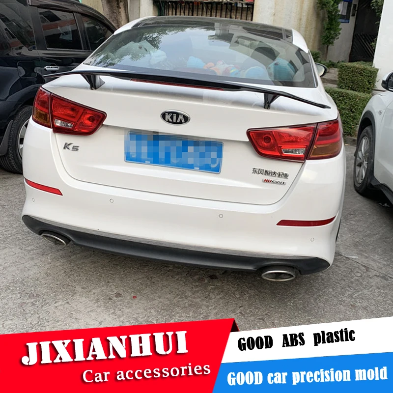 Спойлер для Kia Optima 2011-2018 спойлер DJLD из АБС-пластика автомобиля заднее крыло