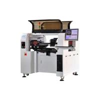 beijing huaweiguochuang hw t6sg 64f with 6 heads cost effective used smt machine the best pick and place machine for pcb