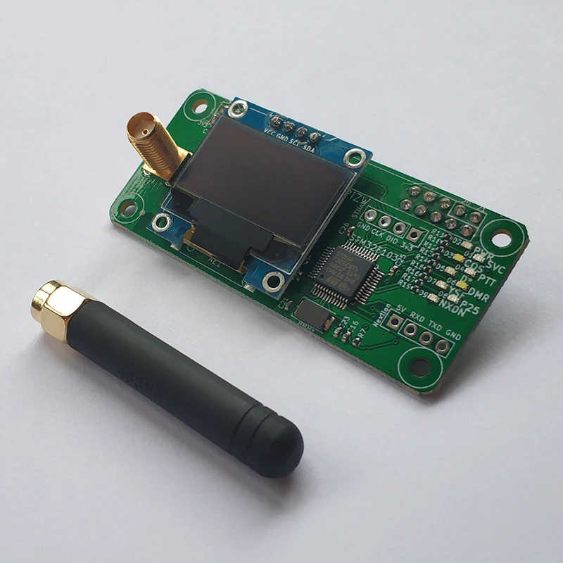 Jumbospot MMDVM hotspot антенна УВЧ УКВ + 0 96 Oled поддержка P25 DMR YSF для raspberry pi|Детали и аксессуары| |