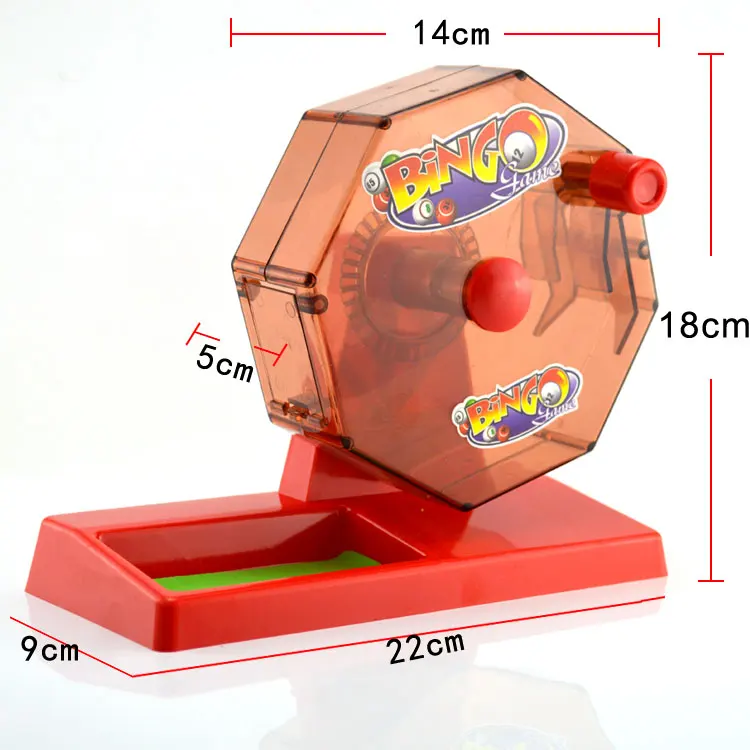 Семейное развлечение специальная лотерея с ручным приводом двухцветная