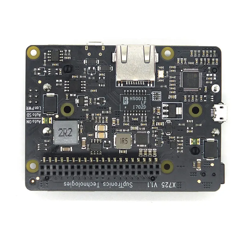 Raspberry Pi 4 Model B X725 UPS HAT 18650 Плата расширения управления питанием + безопасное