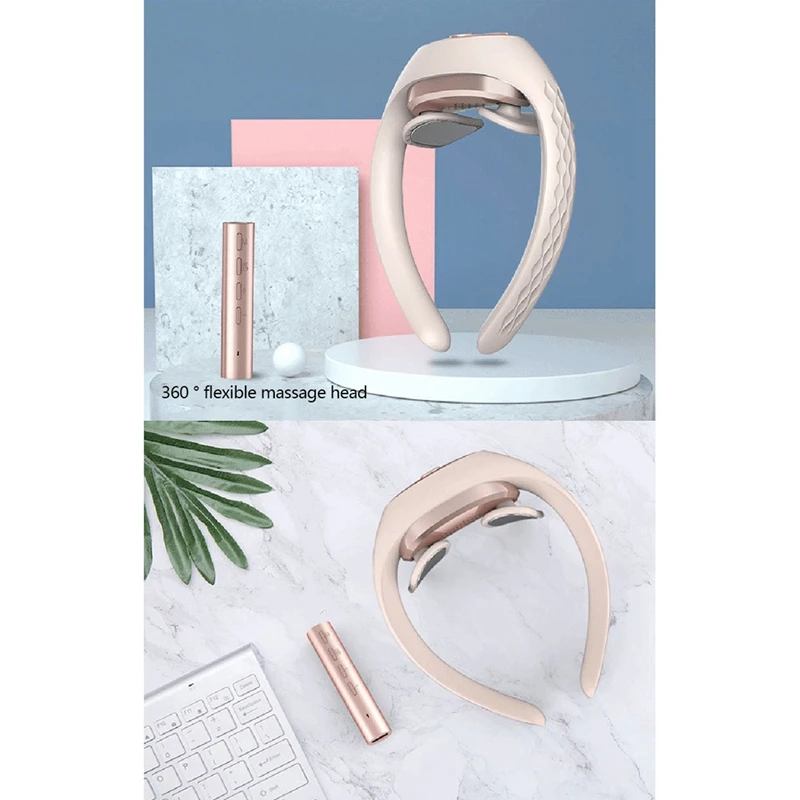 

Cervical Spine Massage Instrument ligent Neck Protector Multifunctional Mini Pulse Physiotherapy Instrument