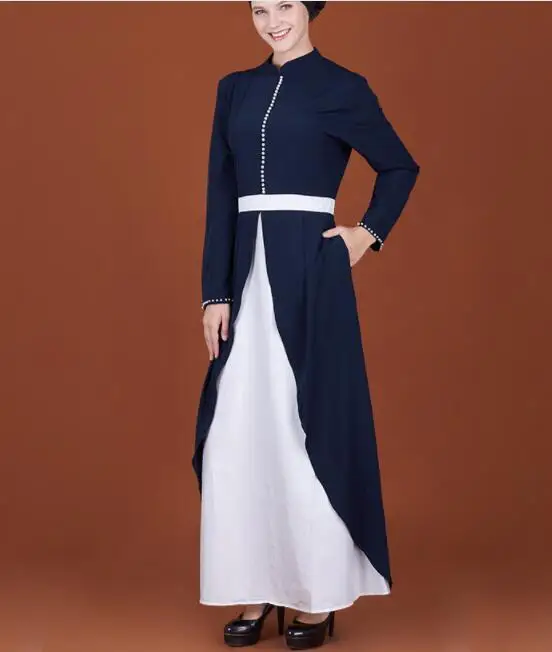 Мусульманское этническое платье в национальном стиле, женское пэчворк