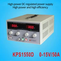 kps1550d adjustable high power switching dc power supply 0 15v 0 50a input ac110220