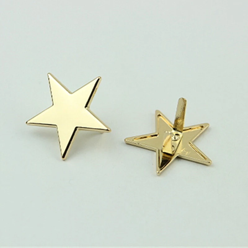 

2pcs Metal Star Shape Buckle New Style Clip Buckle for Leather Craft Bag Strap Belt Handle Shoulder Garments Shoes Accessories