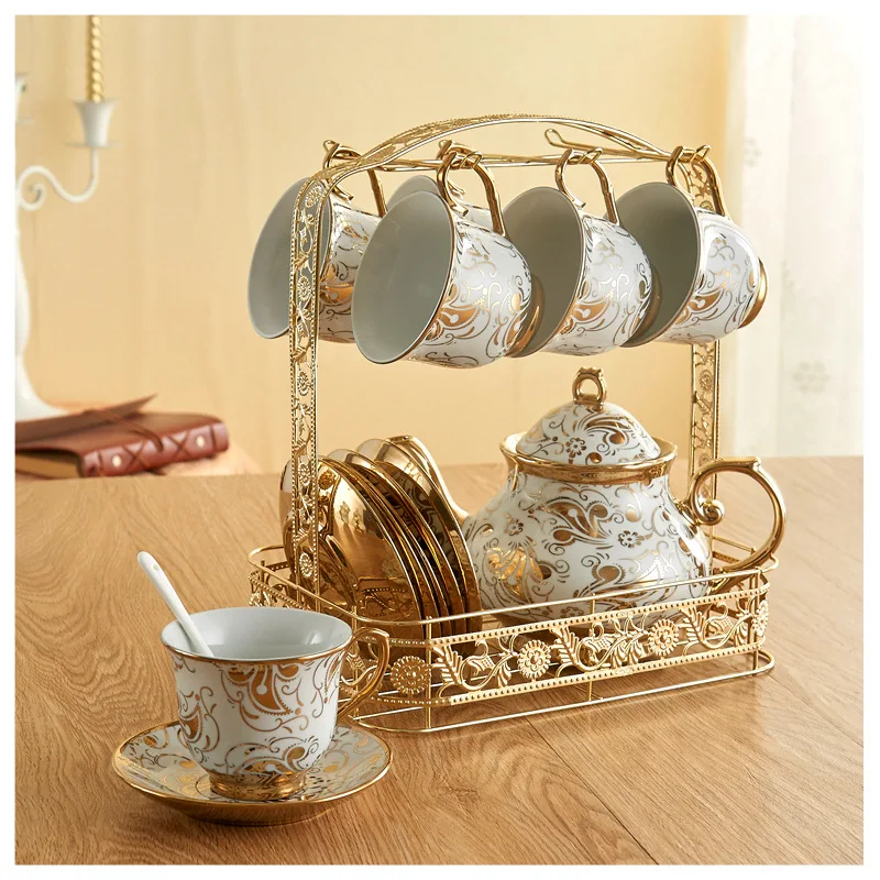 

European ceramic coffee cup set afternoon tea modern living room water