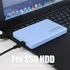 Высокоскоростная передача USB2.0, 2,5 дюйма, адаптер 7 + 15 SATA на USB 2,0, чехол для жесткого диска, корпус для жесткого диска, SSD HDD для систем Windows