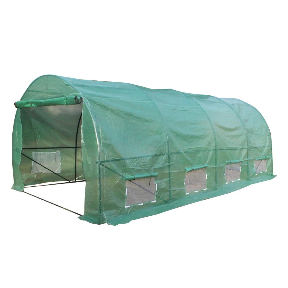 

20′x10′x7′ -A Heavy Duty Greenhouse Plant Gardening Dome Greenhouse Tent Protective Cover Flower Plant Grow Tent Waterproof