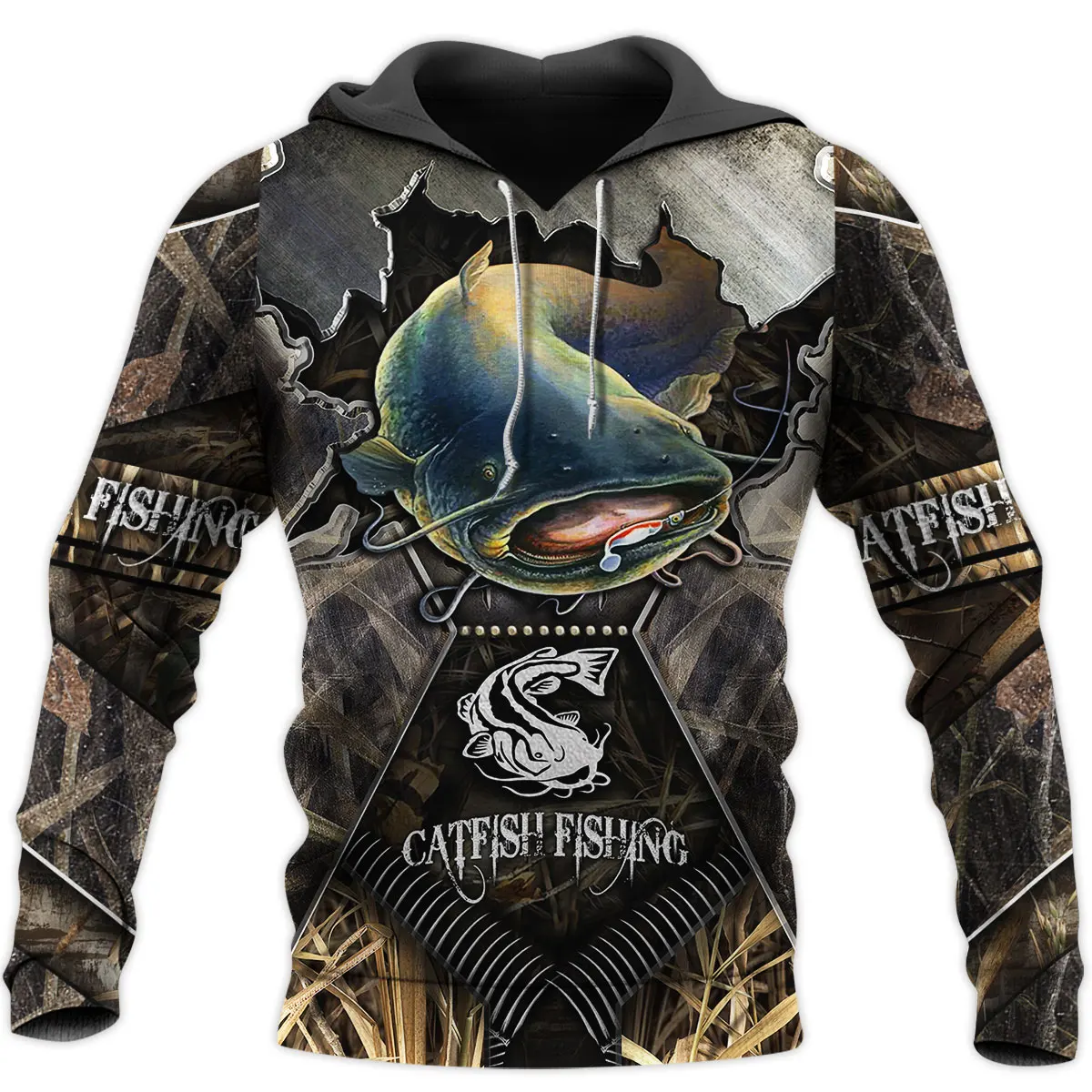 

Beautiful Cool catfish Fishing 3D Printed Unisex Deluxe Hoodie Sweatshirt Pullover Casual Tracksuit sudadera hombre