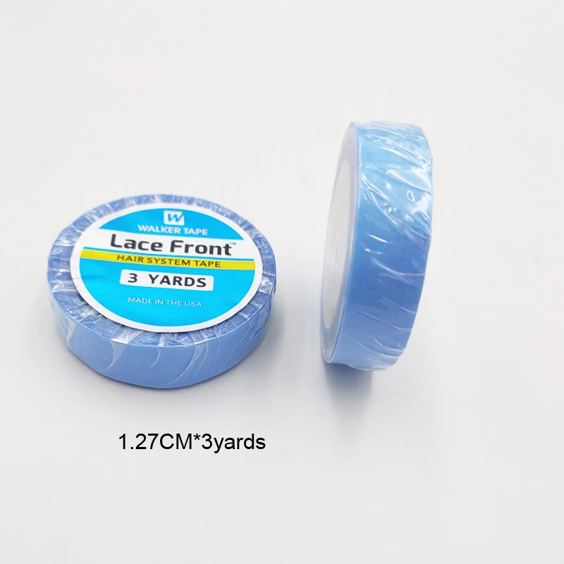 1 рулон 3 ярда синяя кружевная Передняя двусторонняя клейкая водонепроницаемая