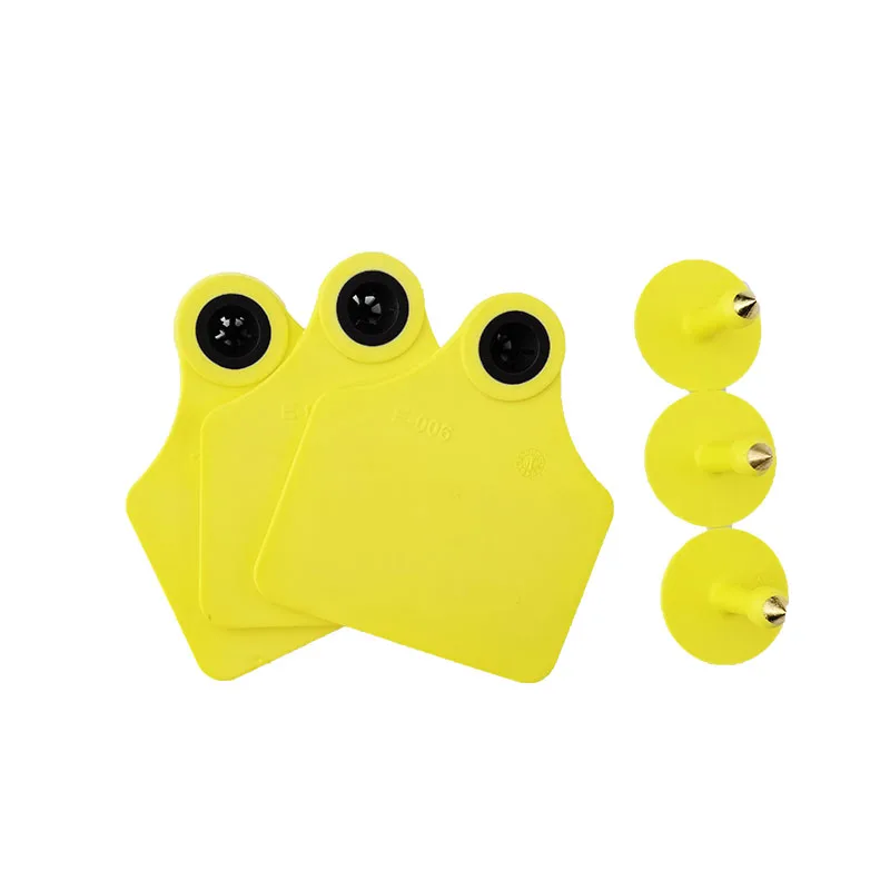 X100pcs горячая Распродажа ИД рассчитывать корова UHF RFID Ушная бирка для ISO18000 6C